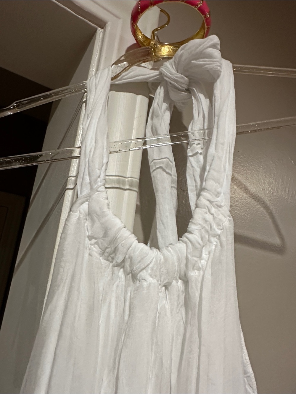 BELLAMBRA Italy Silk Blend sun dress Cover-Up Size Large St Barth Bridal - Picture 3 of 4